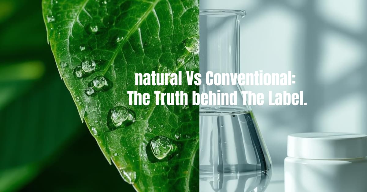 Comparison Of An Organic Leaf And Lab Glassware For Natural Vs Conventional Products guide
